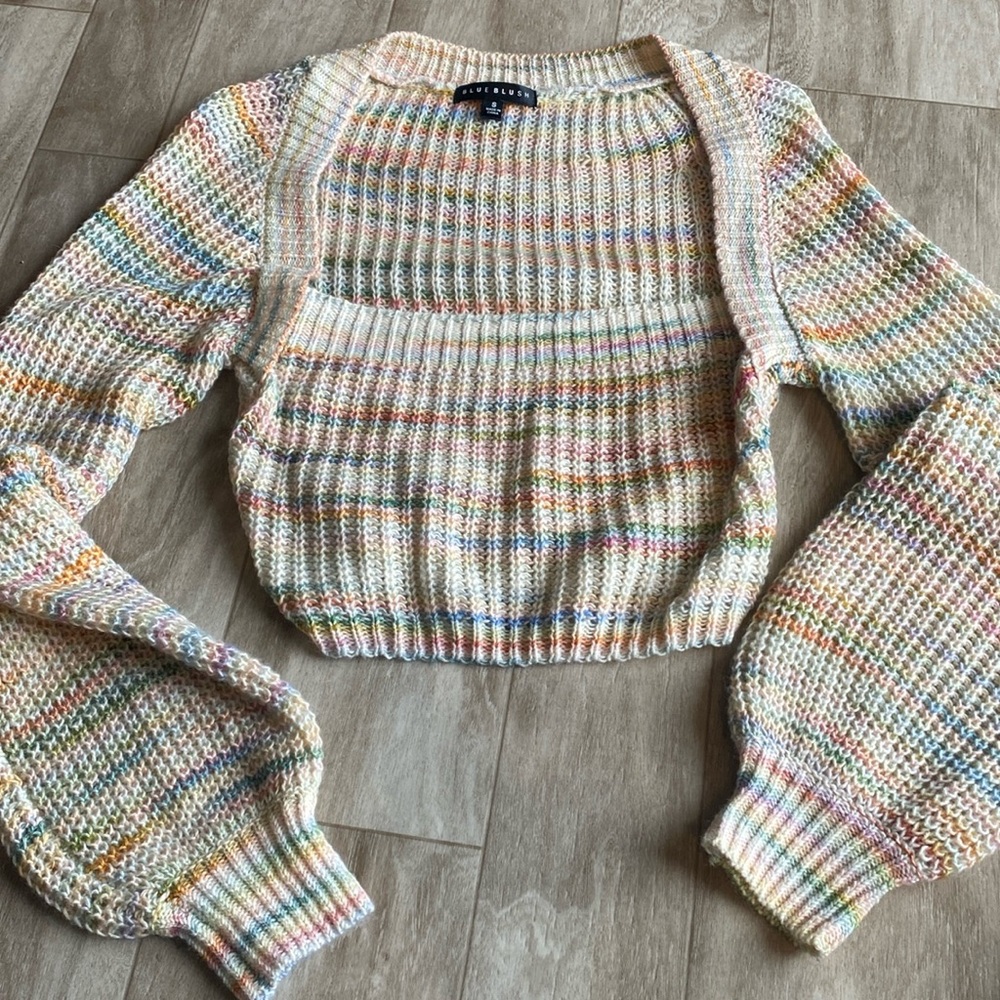 Cropped sweater